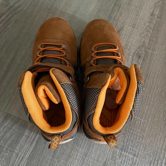 ZeroXposur Kids Mountain Genuine Leather Portland Hiker Hiking Boots Shoes - 6Y - Picture 7 of 8